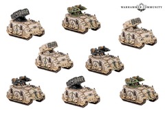 Horus Heresy - Legions Imperialis - Whirlwind and Scorpius Missile Tank Squadrons